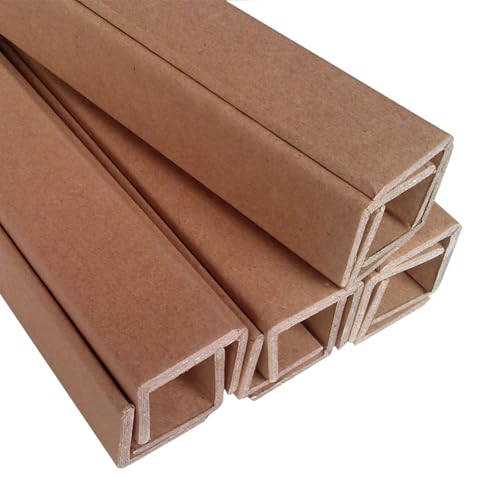 L-förmiger Kantenschutz aus Karton, verstärkter Versandkarton-Eckenschutz für Umzugsmöbel und sichere Palette, Stoßstangen/Kantenverkleidung L-förmiger Kantenschutz aus Karton, verstärkter Versandkarton-Eckenschutz für Umzugsmöbel und sichere Palette, Stoßstangen/Kantenverkleidung von Generisch