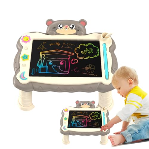 LCD -Schreibtablette - Zeichentisch für Kinder, Bildungsschreibblock mit Unterstützung | Wiederverwendbares Lernwerkzeug, Kunstversorgungen für Zuhause, Schule, 12.01x9.84x5.31 PU von Generisch