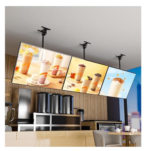 LED-Menütafel für Restaurants, schmaler Rahmen, beleuchtetes Posterdisplay für Werbung von Generisch