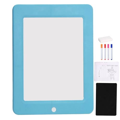 LED Writing Board, Transparent Educational Message Display, 9.25x7.28x0.31 Inches, Bright Color Drawing Sign for Kids, Learning Presentations, Classroom Notes, Home Study and Fun von Generisch