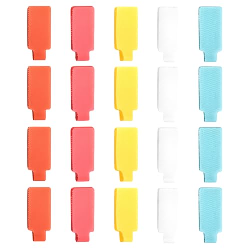 Label Sticker, Wire Labels, 20X Cord Tags, Reusable Wire Markers, Write-On Cable Identifier, Assorted Colors for Organizing Wires, Easy Identification and Labeling Solutions Label Sticker, Wire Labels, 20X Cord Tags, Reusable Wire Markers, Write-On Cable Identifier, Assorted Colors for Organizing Wires, Easy Identification and Labeling Solutions von Generisch