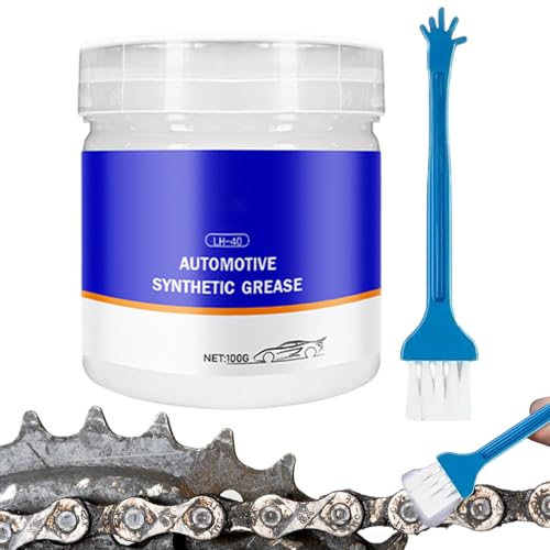 Lagerfett - Multifunktionsschmiermittel | Synthetisches Schmierfett 100 g Für Wartung Und Reparatur Von Fahrzeugen Lagerfett - Multifunktionsschmiermittel | Synthetisches Schmierfett 100 g Für Wartung Und Reparatur Von Fahrzeugen von Generisch