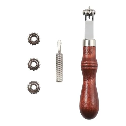 Leather Paper Overstitch Wheel With 4 Wheels Line Marking Wheel Gear Roulette Sewing Spacer Leather Craft Tool Leather Paper Overstitch Wheel With 4 Wheels Line Marking Wheel Gear Roulette Sewing Spacer Leather Craft Tool von Generisch
