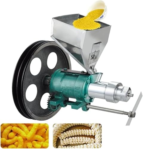 Lebensmittel-Extruder, multifunktionaler Puff-Lebensmittelzubereiter mit 7 Formen für Reis und Mais, Metallmaterial Lebensmittel-Extruder, multifunktionaler Puff-Lebensmittelzubereiter mit 7 Formen für Reis und Mais, Metallmaterial von Generisch