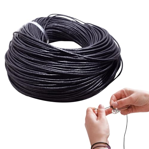 Lederband,Lederkordel | 9 Meter Wickelbedarf Für Armbandanhänger Lanyards Für Hüte Stiefel Schuhe Unisex Handwerksprojekte Lederband,Lederkordel | 9 Meter Wickelbedarf Für Armbandanhänger Lanyards Für Hüte Stiefel Schuhe Unisex Handwerksprojekte von Generisch