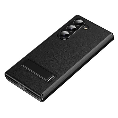 Lederhülle für Samsung Galaxy Z Fold 7, Klapphülle mit Magnetverschluss und verstellbarem Ständer, Rundumschutz Lederhülle für Samsung Galaxy Z Fold 7, Klapphülle mit Magnetverschluss und verstellbarem Ständer, Rundumschutz von Generisch