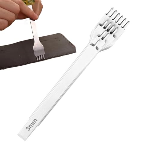 Lederlochstanzen-Set,4X Leder-Lochstanzer Lochstanzen Set Zum Nähen Und Basteln, Stanzwerkzeug Lederwerkzeug-Zubehör für Bastler Frauen Männer Anfänger Nähen Lederhandwerk Werkzeug-Set Diamantschnüru Lederlochstanzen-Set,4X Leder-Lochstanzer Lochstanzen Set Zum Nähen Und Basteln, Stanzwerkzeug Lederwerkzeug-Zubehör für Bastler Frauen Männer Anfänger Nähen Lederhandwerk Werkzeug-Set Diamantschnüru von Generisch