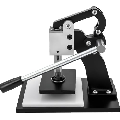 Lederschneidemaschine, robuste Handpresse, Stanzform für Stoff, Papier, PVC, 12 mm dick, Präge- und Probenwerkzeug Lederschneidemaschine, robuste Handpresse, Stanzform für Stoff, Papier, PVC, 12 mm dick, Präge- und Probenwerkzeug von Generisch