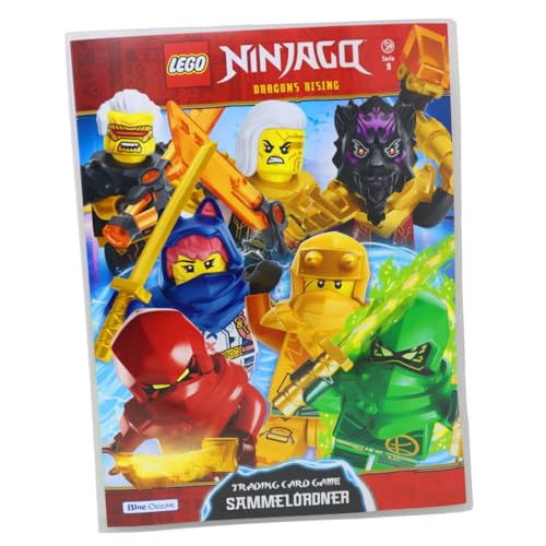 Lego Ninjago Karten Serie 9 - Trading Cards - Dragons Rising (2024) - Sammelkarten - Auswahl (1 Sammelmappe) von Generisch