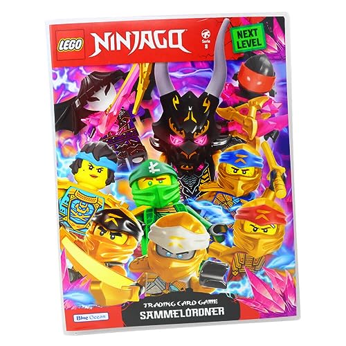 Lego Ninjago Karten Trading Cards Serie 8 Next Level - Crystalized (2023) Sammelkarten - Auswahl (1 Sammelmappe) von Generisch
