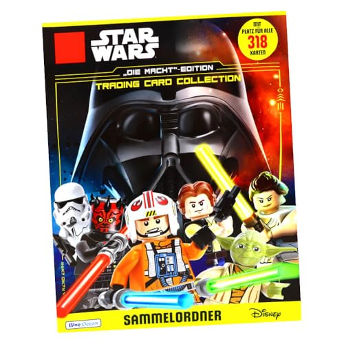 Lego Star Wars Karten Trading Cards Serie 4 - Die Macht Sammelkarten (2023) - 1 Sammelmappe von Generisch