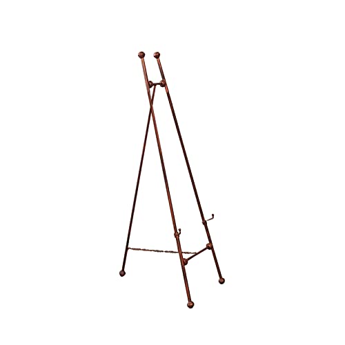 Leichte, verstellbare Metall-Staffelei, Ständer, zusammenklappbare Bodenstaffelei für Kunst-Displays, Poster, Hochzeitsschilder und Fotos, Höhe 120/150 cm, elegantes rotes Kupfer-Finish, perfekt für Leichte, verstellbare Metall-Staffelei, Ständer, zusammenklappbare Bodenstaffelei für Kunst-Displays, Poster, Hochzeitsschilder und Fotos, Höhe 120/150 cm, elegantes rotes Kupfer-Finish, perfekt für von Generisch