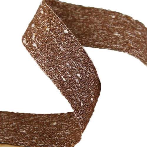 Leinenband, handgefertigt, Haarschleife, Zubehör, Nähband, Kaffee, 25 mm, 9,1 m, 15 mm, 38 mm Leinenband, handgefertigt, Haarschleife, Zubehör, Nähband, Kaffee, 25 mm, 9,1 m, 15 mm, 38 mm von Generisch