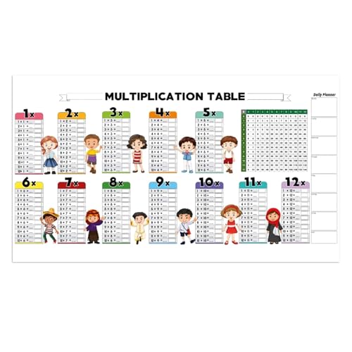 Lerntafel für Kinder, interaktives Mathe-Lernwerkzeug mit bunten Tafeln & Markern, wiederverwendbare Ressource für Klassenzimmer & Heimunterricht (A#) von Generisch