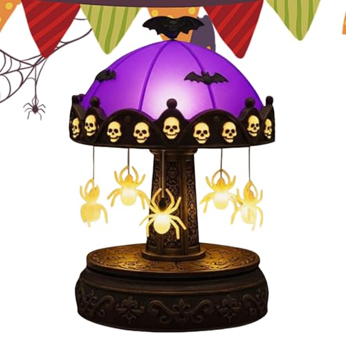 Leuchtende Geisterfigur - Vintage Deko Mit Schwebenen Geistern,Schaurige Halloween Deko, Unheimliche Wohnaccessoires für Festival Outdoor Party Küche Esstisch Indoor von Generisch