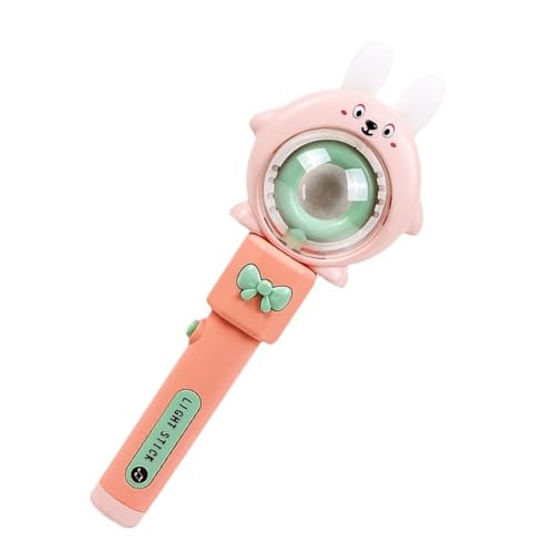 Light Up LED Up - Elektrischer Spielzeugstab mit Blinklichtern und Soundeffekten, interaktives sensorisches Spielzeug | Bunny Frog Temad Kids Wand, Spin & Dance Light Up Stick für 3+ Light Up LED Up - Elektrischer Spielzeugstab mit Blinklichtern und Soundeffekten, interaktives sensorisches Spielzeug | Bunny Frog Temad Kids Wand, Spin & Dance Light Up Stick für 3+ von Generisch