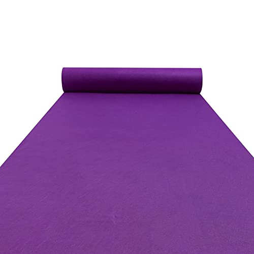 Lila Hochzeits-Gangläufer, Teppich, luxuriös, 2 mm dick, für Hochzeiten, Partys und Events, dekorativer Bodenbelag für Brautzeremonien und Feiern Lila Hochzeits-Gangläufer, Teppich, luxuriös, 2 mm dick, für Hochzeiten, Partys und Events, dekorativer Bodenbelag für Brautzeremonien und Feiern von Generisch