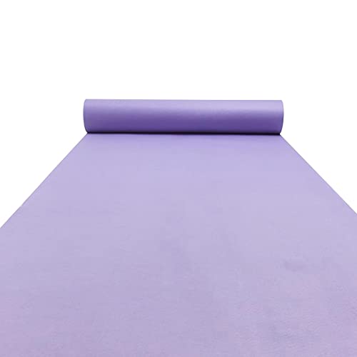 Lila Hochzeitsgangläufer, Teppich, luxuriöser 2 mm dicker Gehwegläufer für Hochzeiten, Partys und Veranstaltungen, elegante Bodendekoration und Zeremonie-Essentials Lila Hochzeitsgangläufer, Teppich, luxuriöser 2 mm dicker Gehwegläufer für Hochzeiten, Partys und Veranstaltungen, elegante Bodendekoration und Zeremonie-Essentials von Generisch