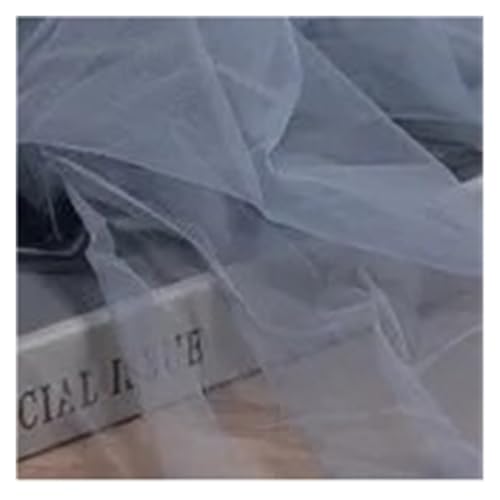 Lila Tüllrolle - Weicher Spitzenstoff für DIY Hochzeit Ve Kleid Dekorationen & Hintergründe - Zartes Nebel-Mesh-Garn zum Basteln & Feen-Themen-Projekte von Generisch