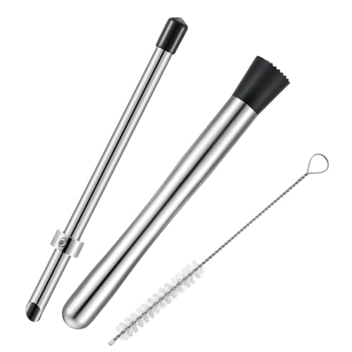 Locher und Peston für Getränkedeckel, Werkzeuge aus Edelstahl zum Bohren von Kronkorken 3 Stück | Ergonomisches Werkzeug zum Mischen von Getränken, Zuhause, Restaurant, Picknick Locher und Peston für Getränkedeckel, Werkzeuge aus Edelstahl zum Bohren von Kronkorken 3 Stück | Ergonomisches Werkzeug zum Mischen von Getränken, Zuhause, Restaurant, Picknick von Generisch