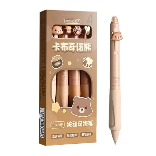 Löschbare Gelschreiber, einziehbarer Kugelschreiber, Schreibwarenbedarf, Set mit 4 tragbaren Schreibwerkzeugen für Geschäftsleute Löschbare Gelschreiber, einziehbarer Kugelschreiber, Schreibwarenbedarf, Set mit 4 tragbaren Schreibwerkzeugen für Geschäftsleute von Generisch