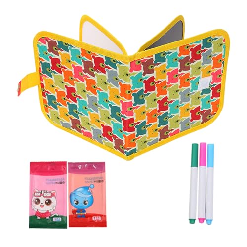 Löschbares Doodle -Buch -Set, tragbare löschbare Graffiti -Zeichenbuch, Kleinkinderscheibenspielzeug für Vorschule, für das Vorschullernen Löschbares Doodle -Buch -Set, tragbare löschbare Graffiti -Zeichenbuch, Kleinkinderscheibenspielzeug für Vorschule, für das Vorschullernen von Generisch