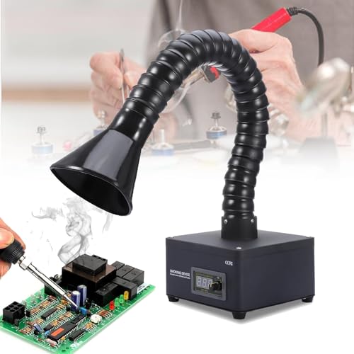 Lötzauchabzieher mit starker Absaugung und LED-Anzeige, ideal für DIY-Schweiß- und Lötprojekte von Generisch