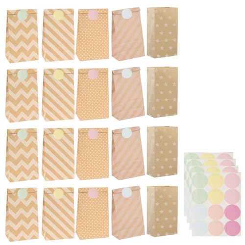 Lonwiner 20 Stück Kindergeburtstag Papiertüten, Butterbrottüten Papiertüten Braun Kraftpapier Tüten Braune Papiertüten Lonwiner 20 Stück Kindergeburtstag Papiertüten, Butterbrottüten Papiertüten Braun Kraftpapier Tüten Braune Papiertüten von Generisch