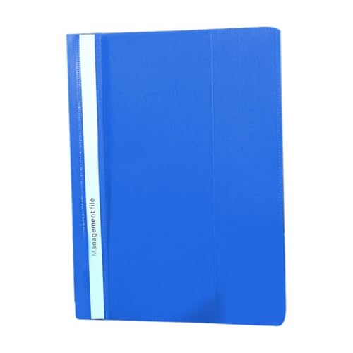 Loseblatt-Mappe im Hongkong-Stil mit Clip-Stil-Ordner Lose Ordner Business-Ordner Briefpapier Bericht Ordner Organisatoren und Aufbewahrung (BU1, One Size) von Generisch