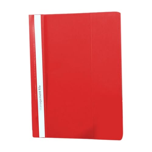 Loseblatt-Mappe im Hongkong-Stil mit Clip-Stil-Ordner Lose Ordner Business-Ordner Briefpapier Bericht Ordner Organisatoren und Aufbewahrung (RD1, One Size) von Generisch
