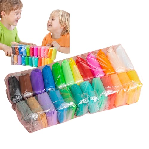 Lufttrocknende Modelliermasse – Leichte Knete 23cm | DIY & Magische Modelliermasse | Weiche Knetmasse Für Kinder, Bastelarbeiten Und Kreative Projekte | Einzelne 7g Beutel Für Einfaches Gestalten Lufttrocknende Modelliermasse – Leichte Knete 23cm | DIY & Magische Modelliermasse | Weiche Knetmasse Für Kinder, Bastelarbeiten Und Kreative Projekte | Einzelne 7g Beutel Für Einfaches Gestalten von Generisch