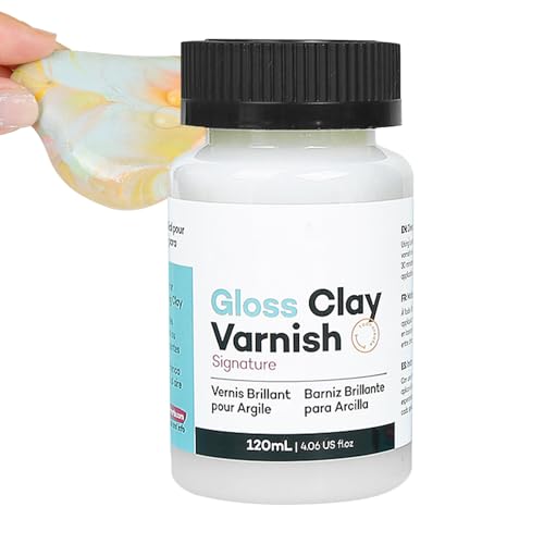 Lufttrocknende Ton Glasur, Tonlack Zum Lufttrocknenden Ton, Glasuren Für Ton Lufttrocknend Gloss Finish, Lack Für Lufttrocknende Tonkeramik, Wasserfester Schutz Gegen Rissbildung Für Keramik Ölmalerei Lufttrocknende Ton Glasur, Tonlack Zum Lufttrocknenden Ton, Glasuren Für Ton Lufttrocknend Gloss Finish, Lack Für Lufttrocknende Tonkeramik, Wasserfester Schutz Gegen Rissbildung Für Keramik Ölmalerei von Generisch