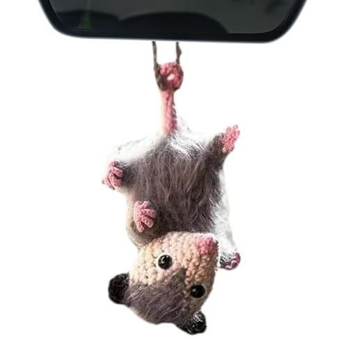 Lustige Autobehänge | Mäuseform Acryl Rückspiegel Zubehör | Posum Auto Charm | Lebendige Farben Auto Anhänger für Geburtstag Weihnachten Thanksgiving | Gestrickte Mäuse Auto Anhänger | Niedliche Mäuse Lustige Autobehänge | Mäuseform Acryl Rückspiegel Zubehör | Posum Auto Charm | Lebendige Farben Auto Anhänger für Geburtstag Weihnachten Thanksgiving | Gestrickte Mäuse Auto Anhänger | Niedliche Mäuse von Generisch