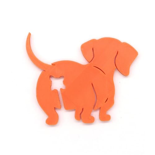Lustige Katzen-/Hunde-Brotklammer, lustiger 3D-gedruckter Taschenhalter, Küchenhelfer für Katzen-/Hundeliebhaber, zum Drücken und Verschließen von Brotbeuteln, zur Aufbewahrung von Lebensmitteln von Generisch
