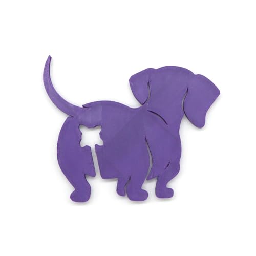 Lustige Katzen-/Hunde-Brotklammer, lustiger 3D-gedruckter Taschenhalter, Küchenhelfer für Katzen-/Hundeliebhaber, zum Drücken und Verschließen von Brotbeuteln, zur Aufbewahrung von Lebensmitteln von Generisch