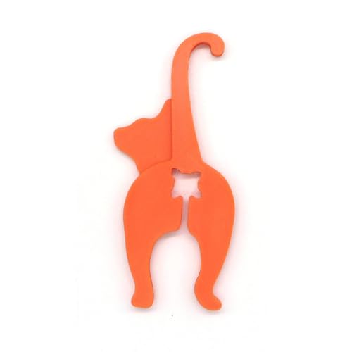 Lustige Katzen-/Hunde-Brotklammer, lustiger 3D-gedruckter Taschenhalter, Küchenhelfer für Katzen-/Hundeliebhaber, zum Drücken und Verschließen von Brotbeuteln, zur Aufbewahrung von Lebensmitteln von Generisch