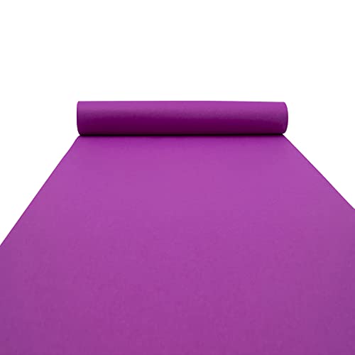 Luxuriöser Läufer für Hochzeiten, 2 mm dick, für elegante Zeremonien, Party-Dekoration, Brautveranstaltungen, rutschfester Bodenbelag, Zubehör von Generisch