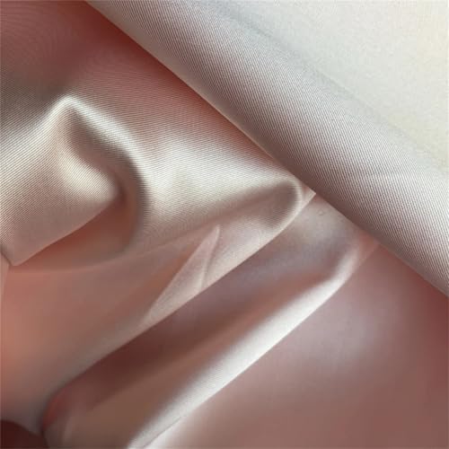 Luxuriöser goldfarbener Satin-Stoff, Brautkleid, Anzugstoff, Twill, Satin, Nähmaterial zum Selbermachen von Generisch