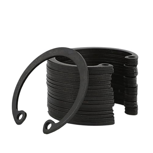 M6-M80 65 Spannring aus Manganstahl für Loch Elastischer Innenring Sicherheitsring Typ C Klemme für Loch Elastischer Sicherheitsring für Loch (10 Stück, M39) von Generisch