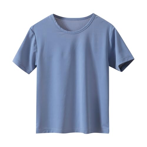 Mädchen-Hemden, Netzstoff, atmungsaktiv, fließend, lockere Passform, Rundhalsausschnitt, schnelltrocknend, für Teenager, Basic, lässig, Sommer, kurzärmelig, Blusen, UK, athletisch, Laufen, Tennis Mädchen-Hemden, Netzstoff, atmungsaktiv, fließend, lockere Passform, Rundhalsausschnitt, schnelltrocknend, für Teenager, Basic, lässig, Sommer, kurzärmelig, Blusen, UK, athletisch, Laufen, Tennis von Generisch