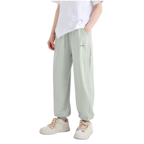 Mädchen-Jogginghose, elastisch, hoch gewaschen, Bündchen an den Knöcheln, Jogginghose, lässig, Netzstoff, atmungsaktiv, schnell trocknend, Trainingsanzug, athletisch, Sport, Wandern, Laufen, Mädchen-Jogginghose, elastisch, hoch gewaschen, Bündchen an den Knöcheln, Jogginghose, lässig, Netzstoff, atmungsaktiv, schnell trocknend, Trainingsanzug, athletisch, Sport, Wandern, Laufen, von Generisch