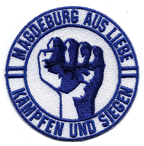 Magdeburg - Kämpfen und Siegen Abzeichen Patch Aufnäher Abzeichen Bügelbild von Generisch