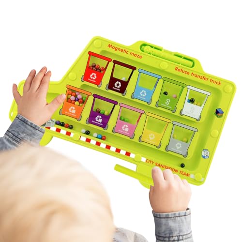 Magnetfarbe und Zählerlabyrinth | Passende Zählpuzzle-Board, Mathematik-Lernspielzeug für Fine Motor Skills Problem Lösung bringen Kinder in die mathematische Entwicklung für 2-6 Jahre alte Kinder Jun Magnetfarbe und Zählerlabyrinth | Passende Zählpuzzle-Board, Mathematik-Lernspielzeug für Fine Motor Skills Problem Lösung bringen Kinder in die mathematische Entwicklung für 2-6 Jahre alte Kinder Jun von Generisch