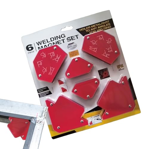 Magneti -Set von Dreiecksschweißen - Magnetschweißtür für Rohre und Blätter | Winkelstütze 45 ° 90 ° 135 ° für freie Handpositionierung, Schweißwerkzeuge Magneti -Set von Dreiecksschweißen - Magnetschweißtür für Rohre und Blätter | Winkelstütze 45 ° 90 ° 135 ° für freie Handpositionierung, Schweißwerkzeuge von Generisch