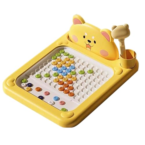 Magnetische Punktetafel – 8,6 Zoll großes Zeichenbrett für Kleinkinder, Lernspielzeug mit Stift, kreative Entwicklung der Feinmotorik, für, Mädchen, zu Hause, im Vorschulalter oder auf Reisen Magnetische Punktetafel – 8,6 Zoll großes Zeichenbrett für Kleinkinder, Lernspielzeug mit Stift, kreative Entwicklung der Feinmotorik, für, Mädchen, zu Hause, im Vorschulalter oder auf Reisen von Generisch