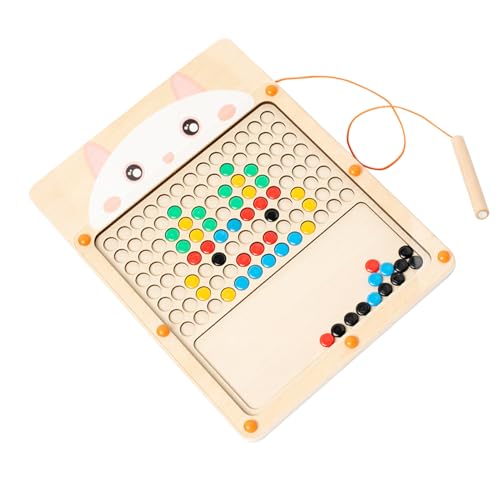Magnetische Punktkunst, pädagogisches Spielzeug für Kleinkinder, magnetisches Puzzle-Zeichenbrett,Magnetisches Farblern-Zeichenbrett für - Magnetische Puzzles, Zeichenbretter mit magnetischem Stift un von Generisch