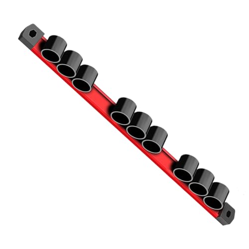 Magnetische Schraubendreher-Aufbewahrung - Magnetische Werkzeugablage,Werkzeugablage Mit Mehrloch-Schiene, Organizer Für Schraubenschlüssel Und Zangen Magnetische Schraubendreher-Aufbewahrung - Magnetische Werkzeugablage,Werkzeugablage Mit Mehrloch-Schiene, Organizer Für Schraubenschlüssel Und Zangen von Generisch