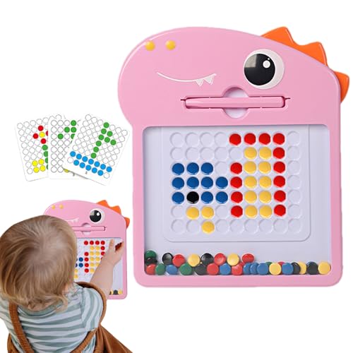 Magnetische Zeichenbrett - Kreatives Magnetpad, Magnetic Sketch Toy | Pädagogik Doodle Writing Board Mit Löschbaren Oberflächen, Künstlerisch Magnetisches Kritzelpad, Lustiger Magnetstift, Buntes von Generisch