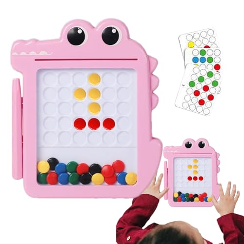 Magnetische Zeichenbrett - Krokodil -Magnetkügelchen - Funny Crocodile Pad | Tragbare Kinder schreiben Tablet | 14,5 cm Krokodil -Dot -Pad für Kinder, ideal für Zuhause, Schule, Reisen - Lernen Spielz Magnetische Zeichenbrett - Krokodil -Magnetkügelchen - Funny Crocodile Pad | Tragbare Kinder schreiben Tablet | 14,5 cm Krokodil -Dot -Pad für Kinder, ideal für Zuhause, Schule, Reisen - Lernen Spielz von Generisch
