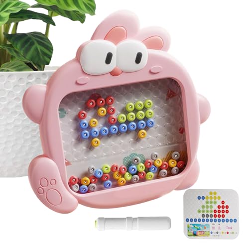 Magnetische Zeichenbrett | MAGTISCHE ZEICHNUNG DRAGENTETRIGKEIT | Löschbares Doodle Sketching Writing Boards Pad | Bildungslernen Reisespielzeug für Mädchen Geburtstag Chritsmas Geschenke von Generisch